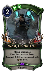 West, On the Trail