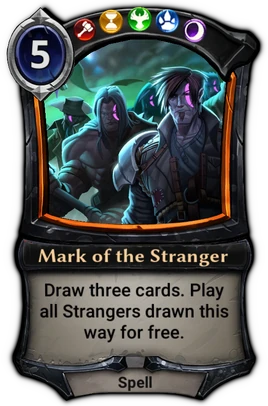 Mark of the Stranger card