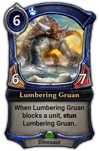 Lumbering Gruan