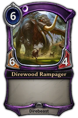 Direwood Rampager card
