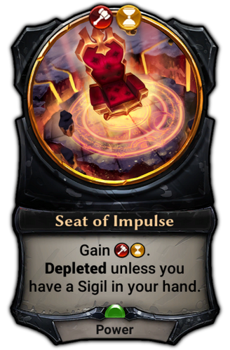 Seat of Impulse card