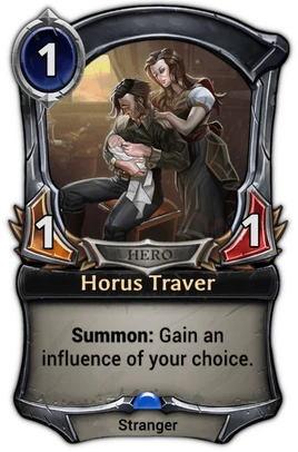 Horus Traver card