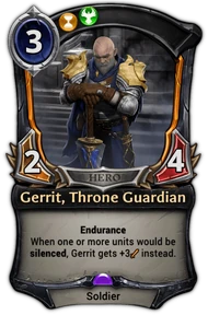 Gerrit, Throne Guardian