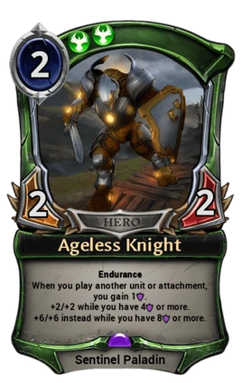 Ageless Knight card