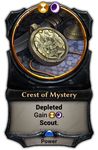 Crest of Mystery card