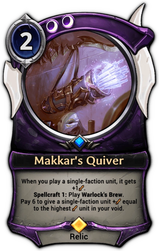 Makkar's Quiver Eternal Card Game Wiki Fandom