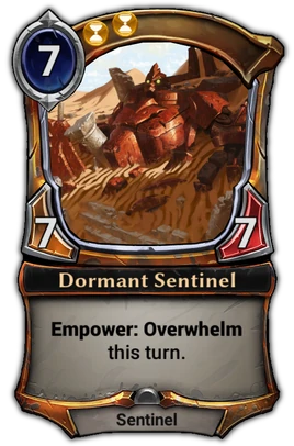 Dormant Sentinel card