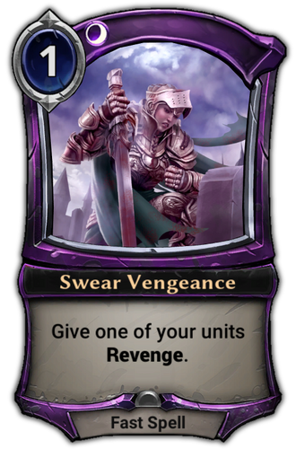 Swear Vengeance card