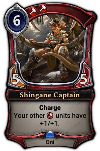 Shingane Captain card