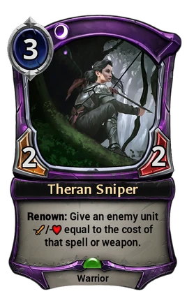 Theran Sniper card