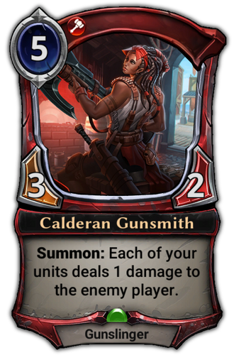 Calderan Gunsmith card