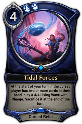 Tidal Forces card