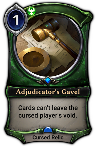 Adjudicator&#39;s Gavel card