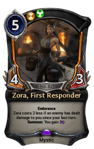 Zora, First Responder