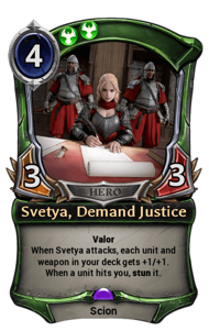 Svetya, Demand Justice