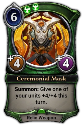 Ceremonial Mask card