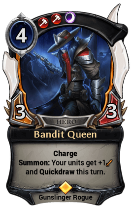 Bandit Queen card