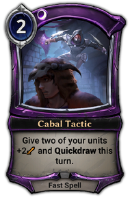 Cabal Tactic