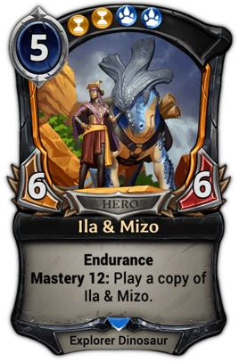 Alternate-art Ila &#38; Mizo card