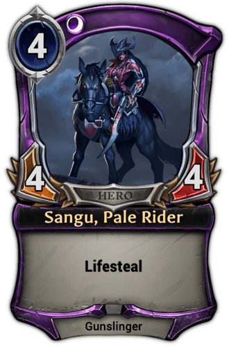 Sangu, Pale Rider card