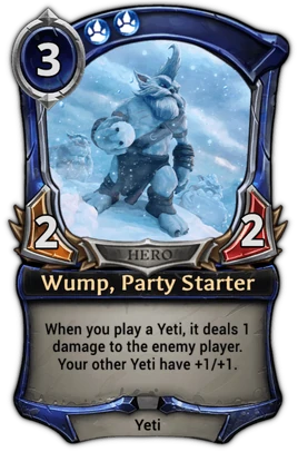 Alternate-art Wump, Party Starter card