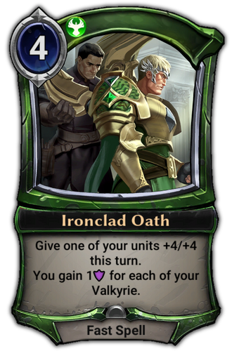 Ironclad Oath card