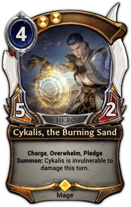 Cykalis, the Burning Sand