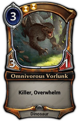 Omnivorous Vorlunk card