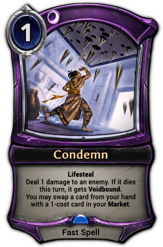 Condemn Eternal Card Game Wiki Fandom