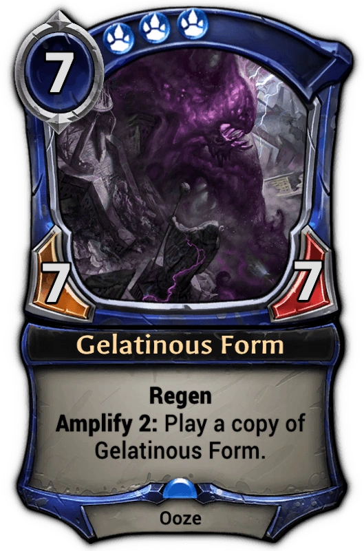 Gelatinous Form Eternal Card Game Wiki Fandom