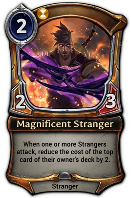 Magnificent Stranger card