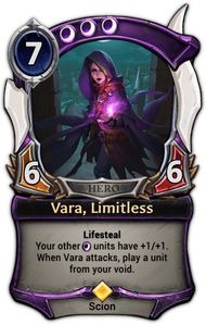 Vara, Limitless