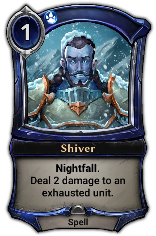 Shiver Eternal Card Game Wiki Fandom