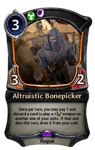 Altruistic Bonepicker