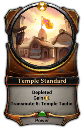 Temple Standard card