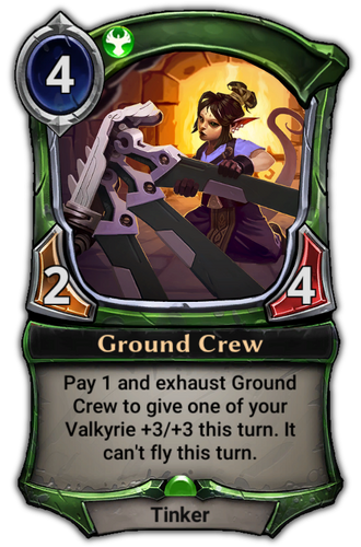 Ground Crew card
