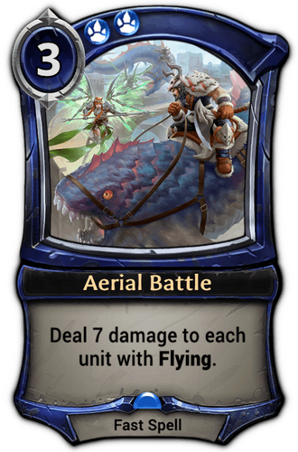 Aerial Battle card