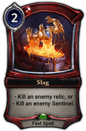 Slag card