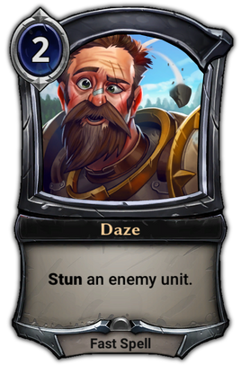 Daze card