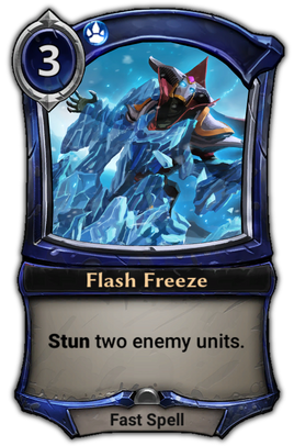 Flash Freeze card