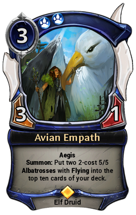 Avian Empath card