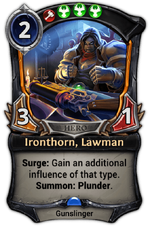 Ironthorn, Lawman