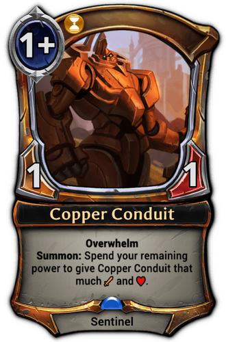 Copper Conduit card