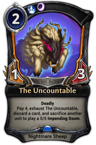 The Uncountable card