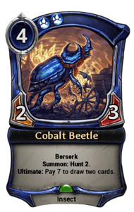 Cobalt Beetle