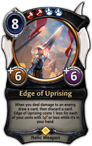 Edge of Uprising card