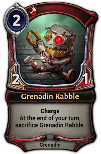 Grenadin Rabble card