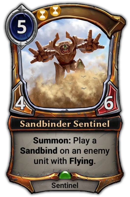 Sandbinder Sentinel | Eternal Card Game Wiki | Fandom