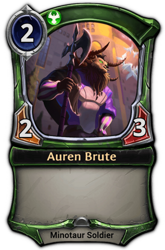 Auren Brute card
