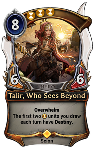 Talir, Who Sees Beyond